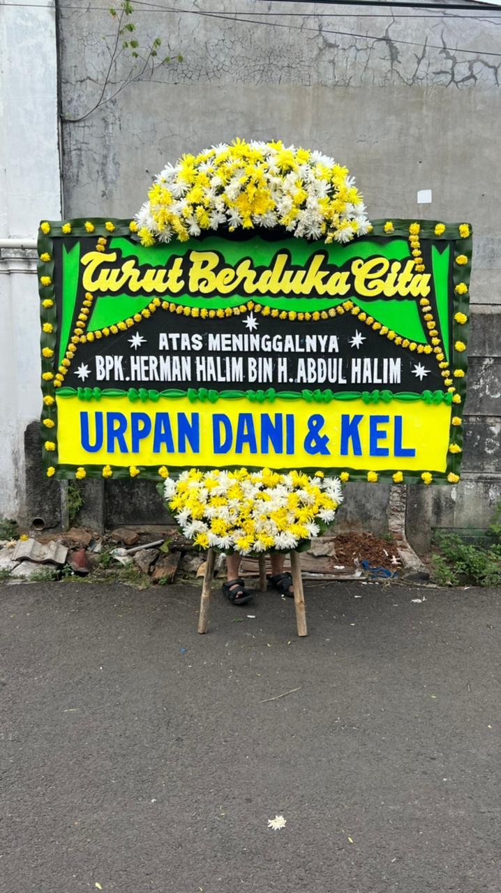 Bunga papan duka cita Bekasi Timur PT Suksema Rayyan Logistik