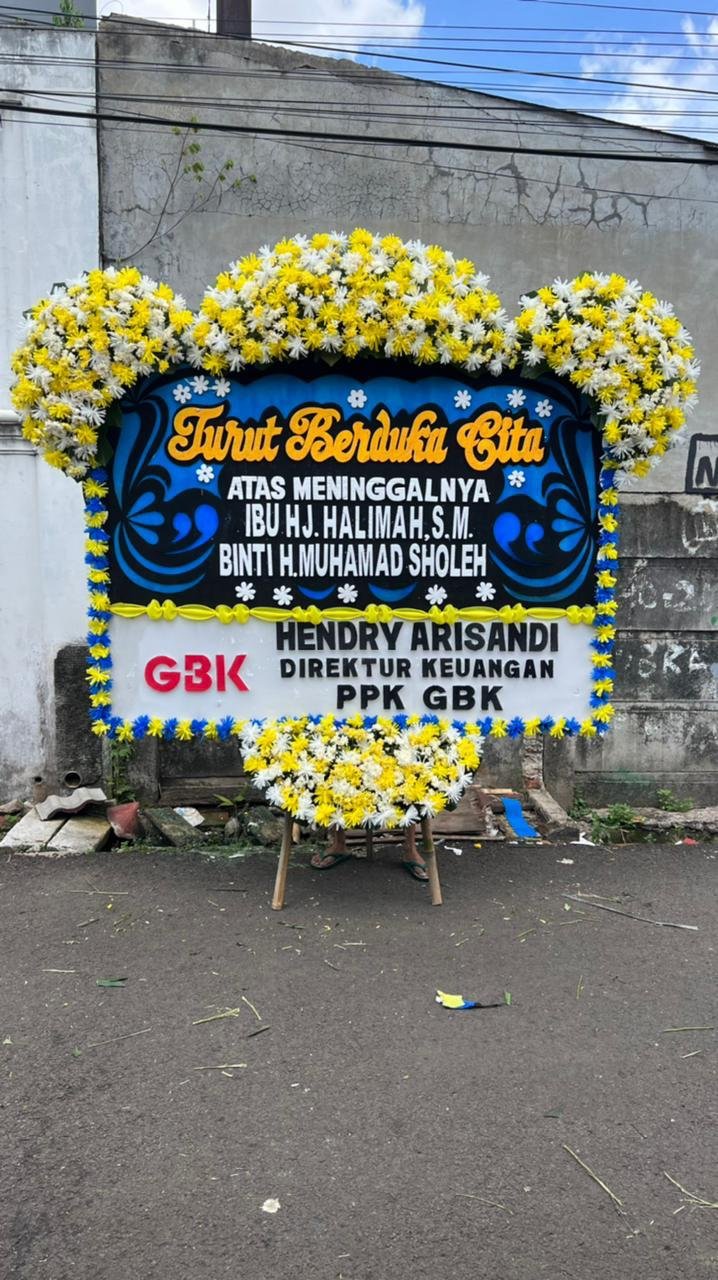 Bunga papan duka cita Jakarta Unit Bisnis Teknologi PT Sucofindo